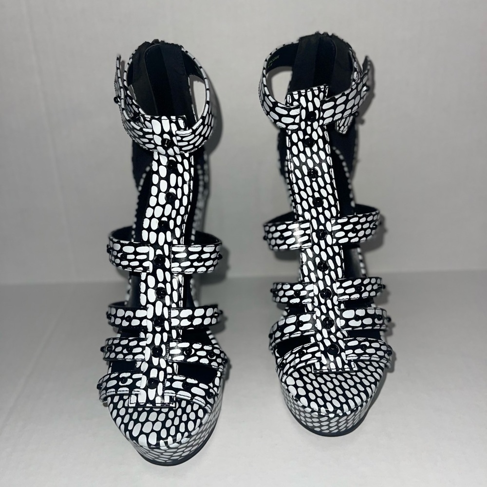 Paper Fox Wedge Heels
